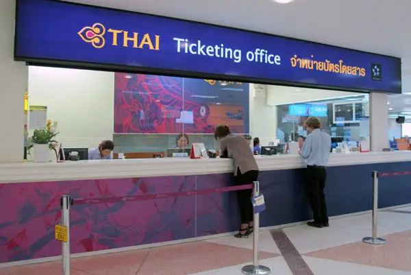 Thai Airways Ticket office