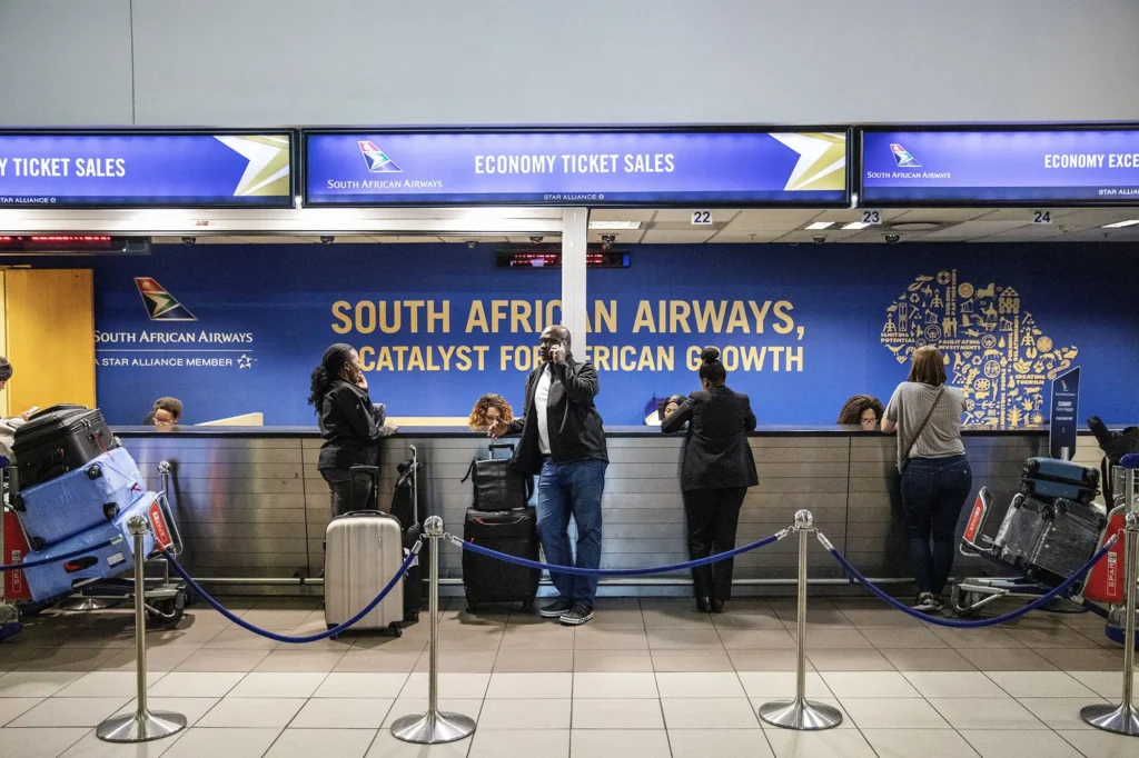 South African Airways Ticket Office